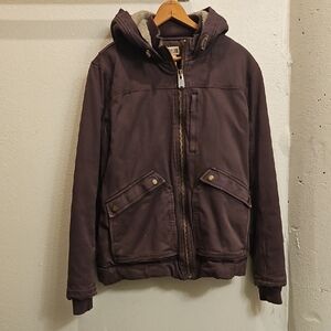 3M Thinsulate Dark Brown Hooded Jacket